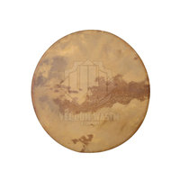 Natural Calf Skins Djembes & Tambourine Snare Drum Full Animal Head Birch Wood Chamber High Land Style Customized Color Logo