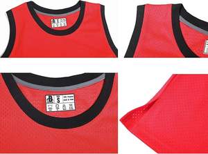 Lot de 3 maillots de basket-ball vierges pour hommes, en mesh, performance athlétique, uniformes d'équipe sportive, chemises en vrac - Product Image 5