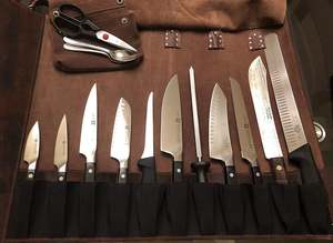 Túi Đựng Dụng Cụ Bằng Da Tùy Chỉnh Bán Sỉ Hộp Đựng Dao CuộN Thiết Kế Theo Yêu Cầu Trọng Lượng Nhẹ Bộ Dụng Cụ Bằng Da Thật Oem - Product Image 3