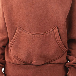 New Arrival Basics <b>Hoodies</b> For Men Durable <b>Lightweight</b> Breathable Soft Material Custom Size Pullover Front Pocket <b>Hoodies</b> - Product Image 5