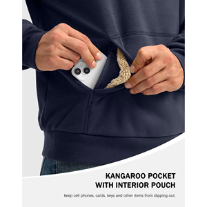Sudaderas con Capucha Personalizadas para Hombre 2025, Sudadera de Invierno Unisex de Secado Rápido, Color Sólido, Sudadera Personalizada con Capucha para Hombre - Product Image 4