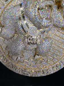 Colgante de Ancla y Cuerda con Incrustaciones de Circonitas, Colgante de Corona y Ala con Incrustaciones de Circonitas, Colgante de Estrella y Cadena con Incrustaciones de Circonitas - Product Image 2