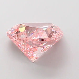 Bague de fiançailles haut de gamme élégante avec diamant CVD rose vif fantaisie taille cœur de 13,33 carats, certifié IGI, clarté VS1, diamant en croissance - Product Image 2