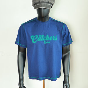 เสื้อยืดคอกลมแบบหนาพิเศษสั่งทำได้ ขายส่ง ผ้าฝ้าย 100% เสื้อยืดโอเวอร์ไซส์เปล่า น้ำหนัก 260 กรัม สกรีนโลโก้ 3 มิติ เสื้อยืดผู้ชาย - Product Image 1