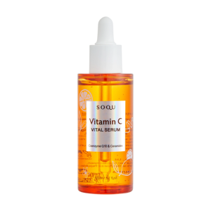 Le sérum à la vitamine C de la marque cosmétique coréenne n°1 SOQU, améliore le teint, apporte des nutriments et hydrate votre peau. - Product Image 1
