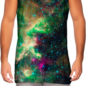 Débardeur pour homme PUFFIN SPORTS à séchage rapide, style streetwear, avec impression numérique, polyester/coton, débardeurs pour homme - Product Image 3