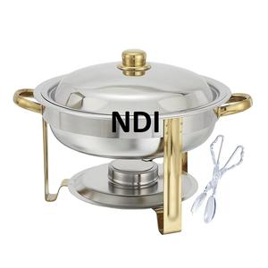 Good Quality Gas Stainless Steel Chafing Dish <b>Buffet</b> Server <b>Food</b> <b>Warmer</b> - Product Image 6