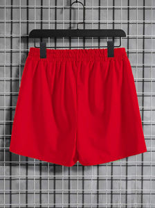 Pantalones cortos informales de verano para hombre con llamativo número 32 y distintivos estampados de letras de Chicago, diseño tejido de cintura baja - Product Image 2