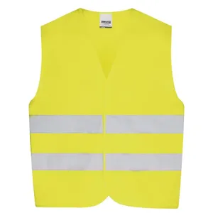 Custom <b>Kids</b> Safety Vest with Reflective <b>Stickers</b> & Lights for Merchandising Promotional Product - Product Image 2