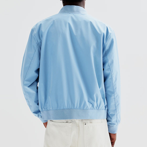 Chaqueta de bombardero para hombre personalizable, el mejor material, ropa informal para invierno, talla grande, nueva chaqueta de bombardero OEM para hombre - Product Image 4