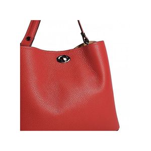 Bolso de Mano Suave en Cuero Genuino - Hecho en Italia - Art. 24048 - Product Image 4