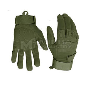 Gants tactiques en cuir 2025 couleurs personnalisées et logo Gants tactiques en cuir en gros - Product Image 2