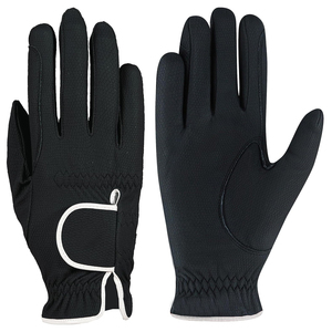 Gants d'équitation équestres professionnels gants d'équitation noirs personnalisés pour hommes Anti Split 2025 gants d'équitation - Product Image 1