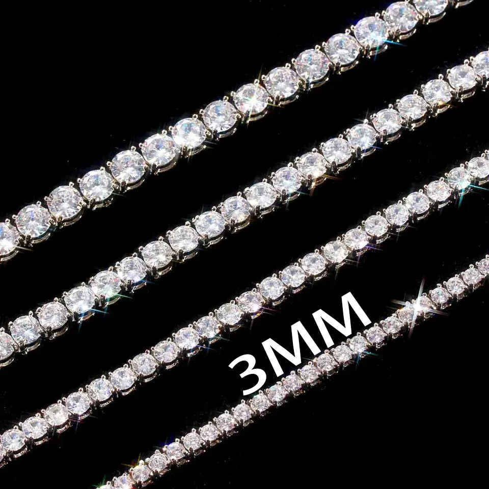 3MM White Gold