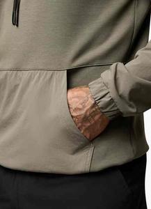 Sudadera con capucha y logotipo personalizado de 380g de alta calidad, Sudadera con capucha en blanco, ropa de trabajo superior, sudaderas con capucha para hombre - Product Image 5