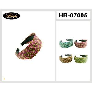 Bandeau floral tendance Linda pour femme, accessoire en tissu, bandeau décontracté HB 08007 - Product Image 2