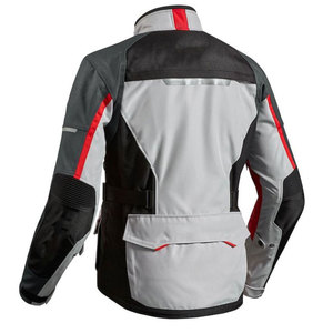 Blouson de moto pour homme pour la conduite sur route avec rembourrage de sécurité et résistance au vent. - Product Image 4