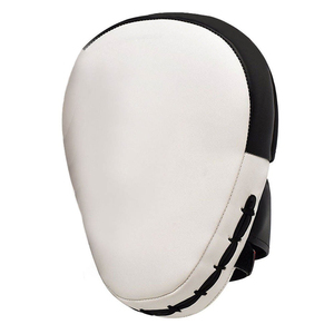 Mitaines de boxe en cuir de haute qualité, très vendues, logo personnalisé imprimé, coussinets de frappe incurvés, légers - Product Image 3