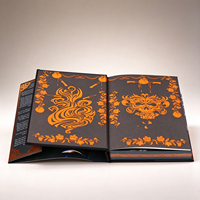 Service d'impression de romans de luxe haut de gamme avec estampage à chaud et gaufrage ; Fabrication OEM/ODM de livres d'histoires à couverture rigide sur mesure