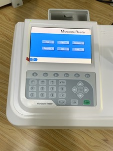 Lector de microplacas TFT LCD de alto rendimiento de 7 'con 800x480 píxeles Precisión Detección óptica Suministro de laboratorio esencial