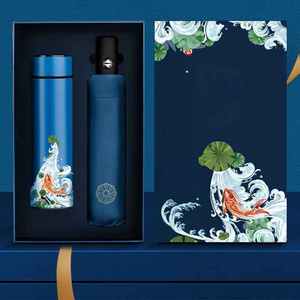 กล่องแข็งขนาดเล็กแบบพับได้น้ำหนักเบาแบบแมนนวลห้าชิ้นหรูหราโลโก้ออกแบบได้ตามต้องการสีสันสดใสขนาดเล็กใช้เป็นของขวัญสำหรับนักธุรกิจชายหญิง - Product Image 4