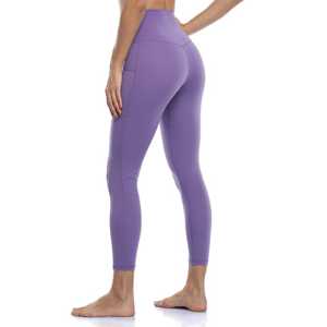 Diseño caliente al por mayor de cintura alta Yoga Leggings para las mujeres en la mejor calidad transpirable Pantalones deportivos OEM al por mayor Leggings de las mujeres - Product Image 2