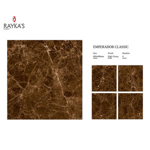 Baldosas de porcelana de alto brillo indio de alta calidad Estilo de diseño moderno 5mm de espesor Precio competitivo para uso en interiores - Product Image 4