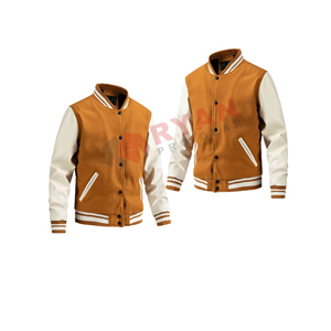 High quality varsity jacket customize logo letterman jackets for men's custom design jackets for men's streetwear jackets - Product Image 6