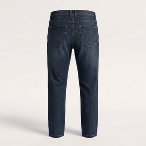 Pantalones Vaqueros Casuales de Cintura Media para Hombre, Mezcla de Algodón/Poliéster Elástica, Acabado Lavado, Duraderos y Cómodos, Disponible con Marca Privada - Product Image 2