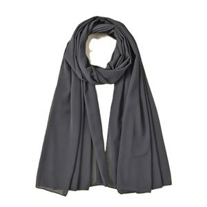 Custom Colors 100% Polyester Knitted Plain Solid Leaf Pareo Beach Wear Quality Hijab Custom Sizes Print Promotional Gifts Long - Product Image 4