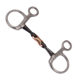 Broca para montar a caballo Baucher de alta calidad, acero inoxidable duradero con acción suave para un entrenamiento cómodo y efectivo - Product Image 4