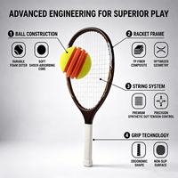 Raquette de pickleball JAS Sports 22 pouces en fibre de carbone légère pour jeux sur court court, poignée EVA, étiquette privée personnalisée