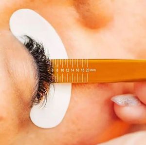 Wholesale Stainless Steel Gold Plated Eyelash Extension Tweezers <b>Kit</b> with PU Leather Case for Professional Beauty Use - Product Image 6