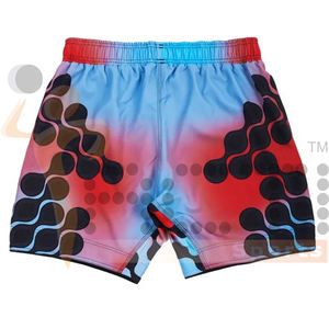 Pantalones cortos de boxeo sublimados con diseño personalizado 2024 Fighting Mma Fighting Short Personalizar Mma Shorts - Product Image 2