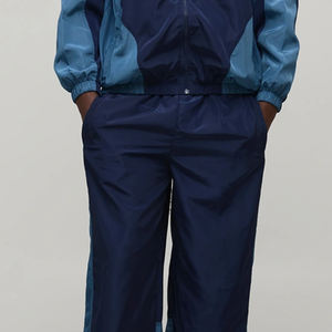 Survêtement pour hommes en tissu doux et résistant, design color block, avec personnalisation du logo pour les acheteurs en gros / service de conception OEM - Product Image 3