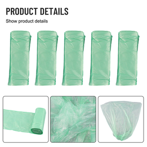 Eco-Friendly Clear Disposable Colourful HDPE <b>Kitchen</b> Garbage <b>Plastic</b> Bags on Roll Wholesale for Supermarket Use Made in Vietnam - Product Image 4