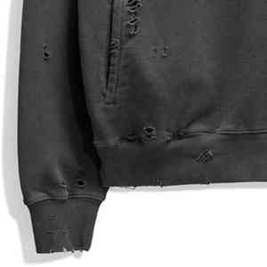 Nuevo estilo Hombres Sudaderas con capucha desgastadas Nuevo diseño Ropa casual Fácil de lavar Venta superior Precio asequible Precio barato Sudaderas con capucha para hombres - Product Image 6