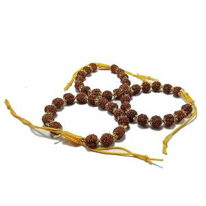 Crystal <b>bracelet</b> Rudraksha for <b>Men</b>/women 5 Face Round <b>Beads</b> <b>Bracelet</b> 8mm Stone Gemstone Fashion <b>Men</b> and Women Gift Energy - Product Image 1
