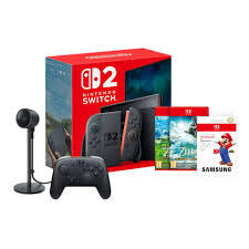 Buy 5 Get 2 Nintendo Switch OLED 32GB Console with Neon Blue 12 Months International Warranty MP3 Audio <b>Recording</b> - Product Image 2