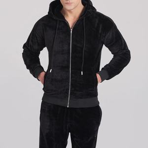 Conjunto Deportivo de Felpa para Hombre, 100% Algodón, Transpirable, para Invierno, con Impresión de Logotipo Personalizado - Product Image 3