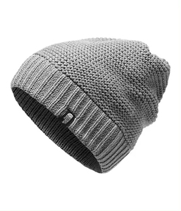 Bonnet d'hiver unisexe Bonnet de ski en laine mélangée Slouchy Cable Knit Skull Cap Cuff Respirant Imperméable Maximum Chaleur Haute - Product Image 5