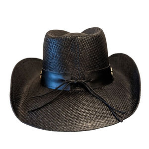 Chapeau de cowboy western vintage pour hommes |   Chapeau de cow-girl en feutre à large bord |   Chapeau de ranch de plein air tendance, vente en gros, personnalisation ODM OEM - Product Image 3