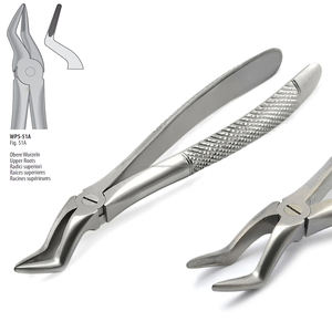 คีมถอนฟันผ่าตัดความแม่นยำสูง รุ่น Fig 51A สำหรับฟันกรามบน ทำจากสแตนเลส ออกแบบตามหลักสรีรศาสตร์ ใช้งานด้วยมือ - Product Image 2