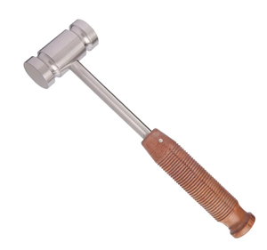Martillo HEATH de 240 mm (9.12 pulgadas) de diámetro, cabeza de acero de 40 mm, acero inoxidable, 850 g/500 g, martillo para miad, martillo para levantar huesos duros - Product Image 2