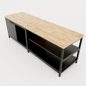 Soporte de TV Moderno Minimalista con Marco de Hierro 140x40x47cm KTV68040, Mueble de TV Estilo Vintage para Sala de Estar o Casa de Campo con Función LED - Product Image 3