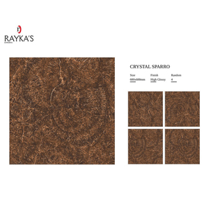 กระเบื้องปูพื้นพอร์ซเลนขัดเงาแบบทันสมัยสำหรับห้องนั่งเล่นภายในความหนา5มม. - Product Image 3