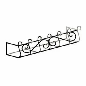 Ensemble de 2 paniers muraux en fil métallique vintage, décoratifs, en fer, suspendus, pour plantes, pour la décoration intérieure, extérieure, jardin et balcon - Product Image 5
