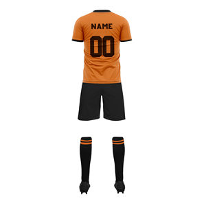 Conjunto de uniformes de fútbol para hombres de alta calidad Kits de calidad transpirables con corte automatizado para uniformes de fútbol deportivos de equipo - Product Image 2