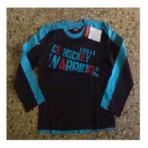 Camiseta de longitud larga para hombre de algodón 100% de la mejor calidad, Fitness informal con estampado de hojaldre, pantalla de seda, Exportación al por mayor a la India - Product Image 2