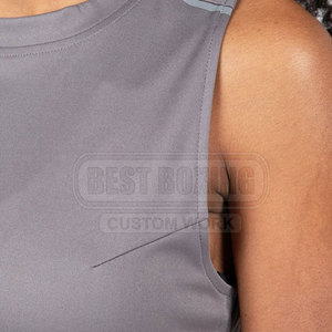Camiseta sin mangas ligera Lisa para mujer para correr, ejercicio y deportes, camiseta sin mangas para gimnasio para mujer - Product Image 5